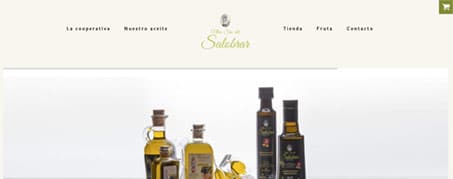 Diseño Web Venta de aceite en Cáceres